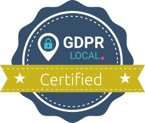 GDRP certified badge