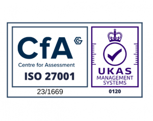 Cfa have audited Access Intelligence to UKAS requirements of ISO 27001